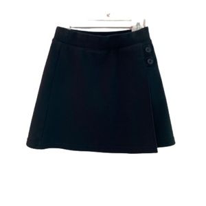 Cat & Jack. Girls 2pk stretch uniform black knit skort.